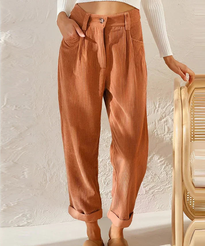 Pantaloni Eleganti Larghi per Donna