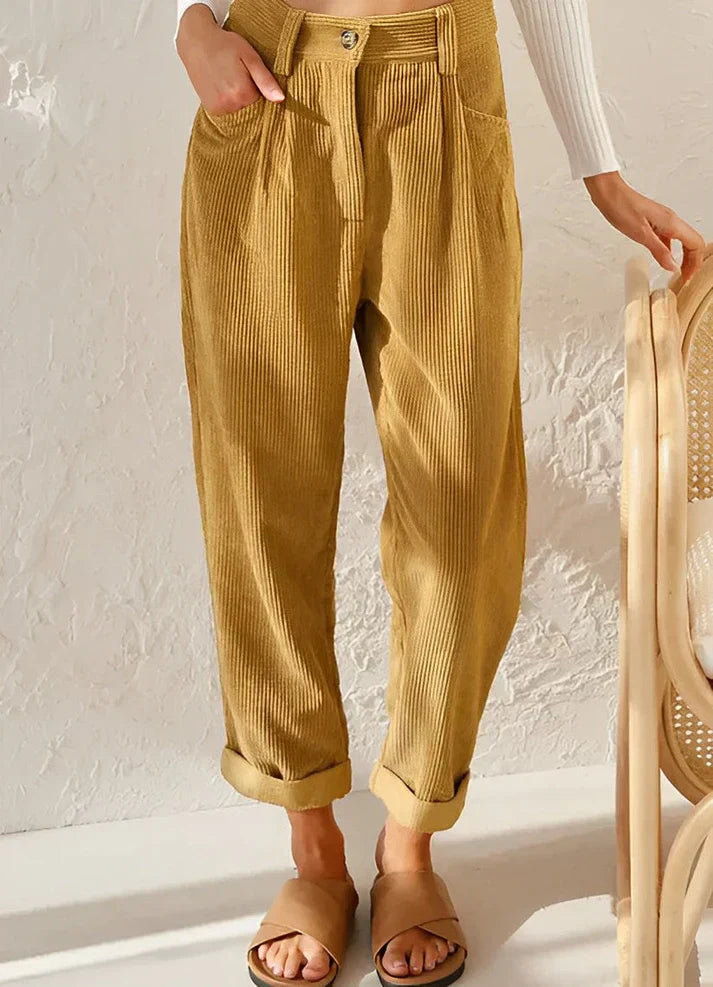 Pantaloni Eleganti Larghi per Donna