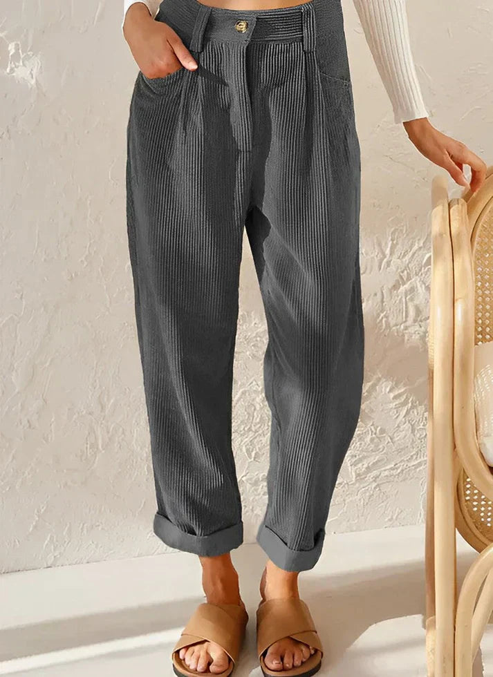 Pantaloni Eleganti Larghi per Donna