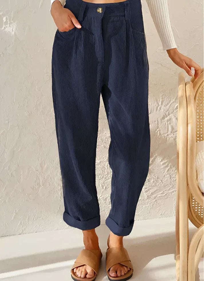 Pantaloni Eleganti Larghi per Donna